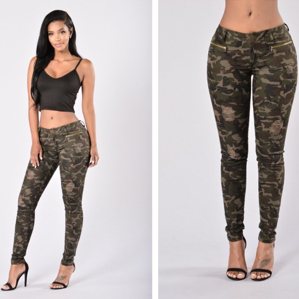 NEVER WORN Resale: Army Brat Skinny Jeans